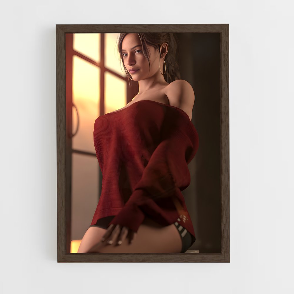 Poster redfield audacieuse – affiche Resident Evil (vue 5)